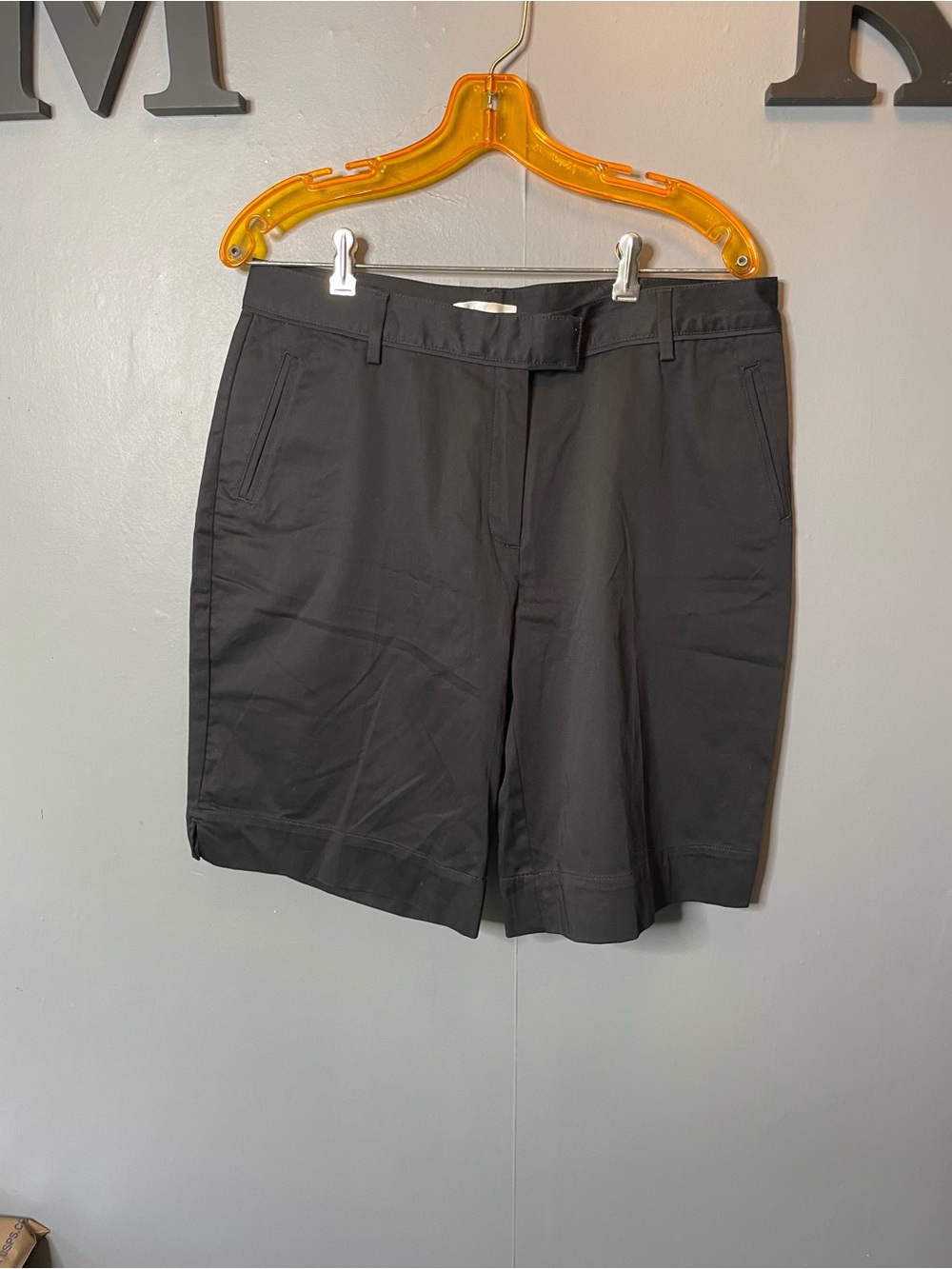 Lady Hagen Black Tailored 10" inseam Golf Athletic Shorts size 12